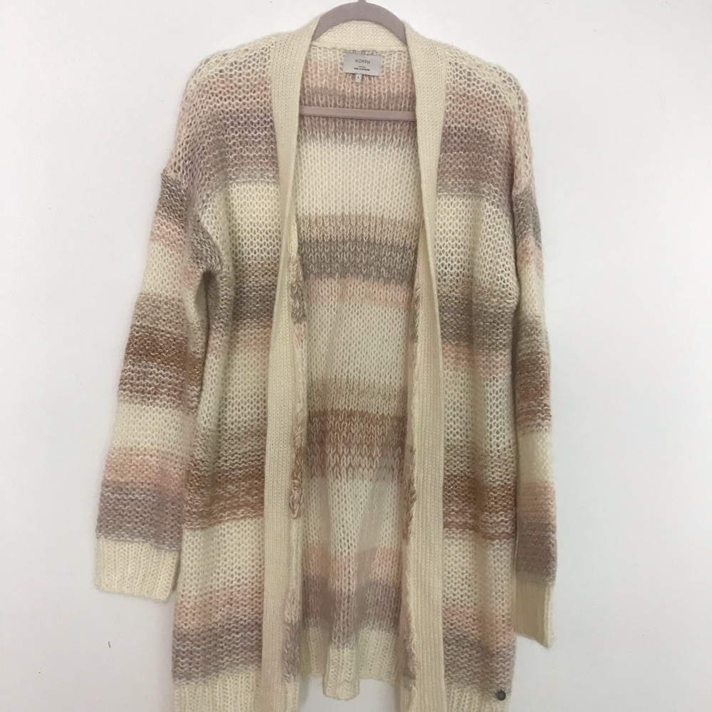 Soft Knit Striped Cardigan - Anthropology